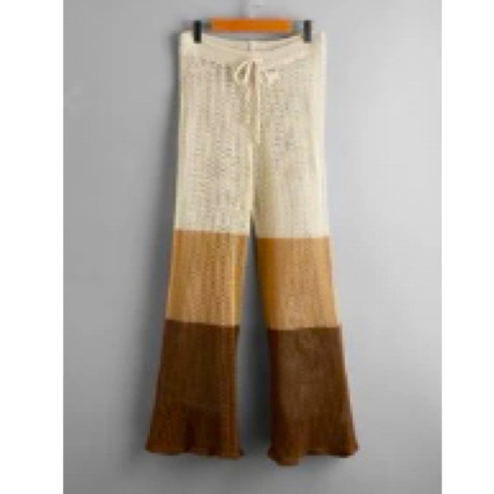 Colorblock Cover Up Pants